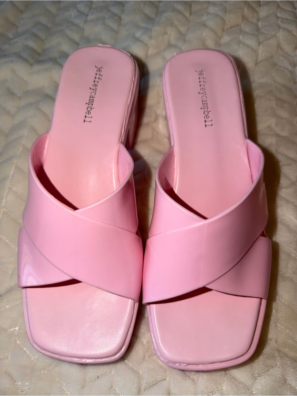 Jeffrey Campbell Play Vacay Vibes Platform Sandal Pink Size 9